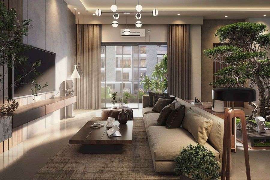 Sattva Springs villa interior