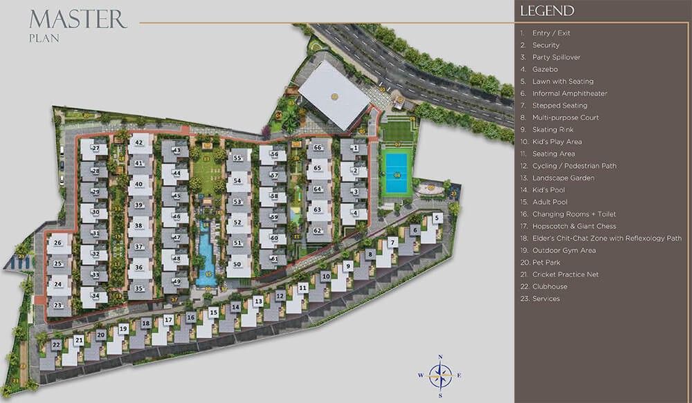 Sattva Springs master plan